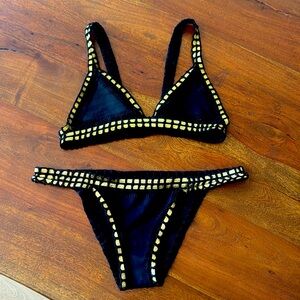 Kiini Crochet Bikini - Authentic medium top and large bottom